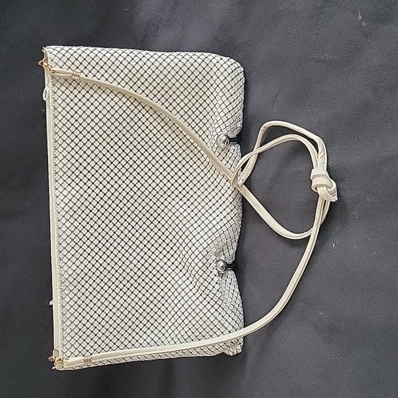 Whiting & Davis Handbags - Whiting & Davis White Purse